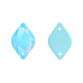 Aquamarine AM Lemon Shape High Quality Glass Sew-on Rhinestones WholesaleRhinestone